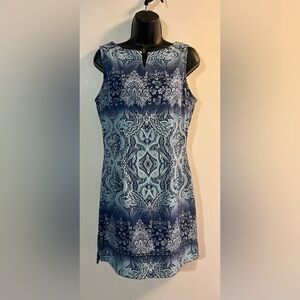 My Michelle blue sleeveless dress
